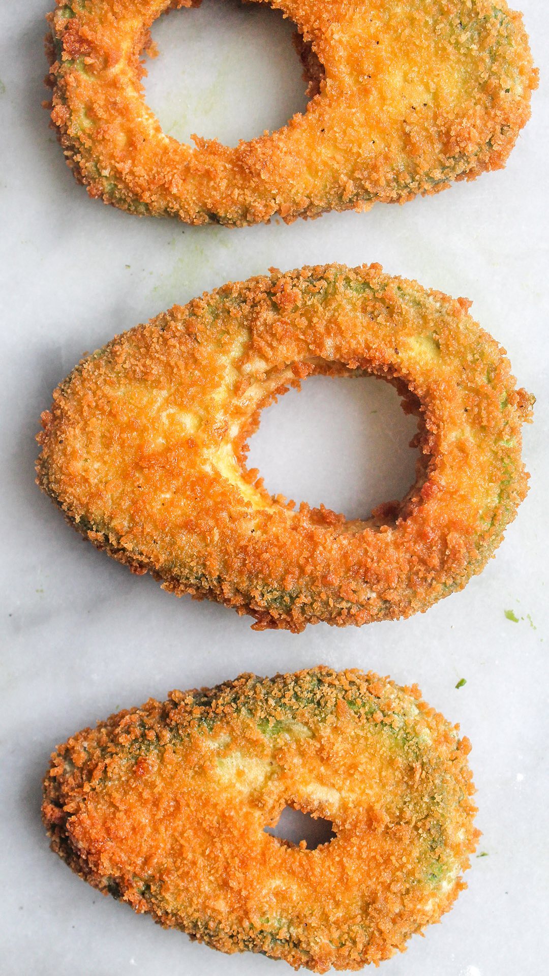 Fried Avocado Blt Bagel Sandwich