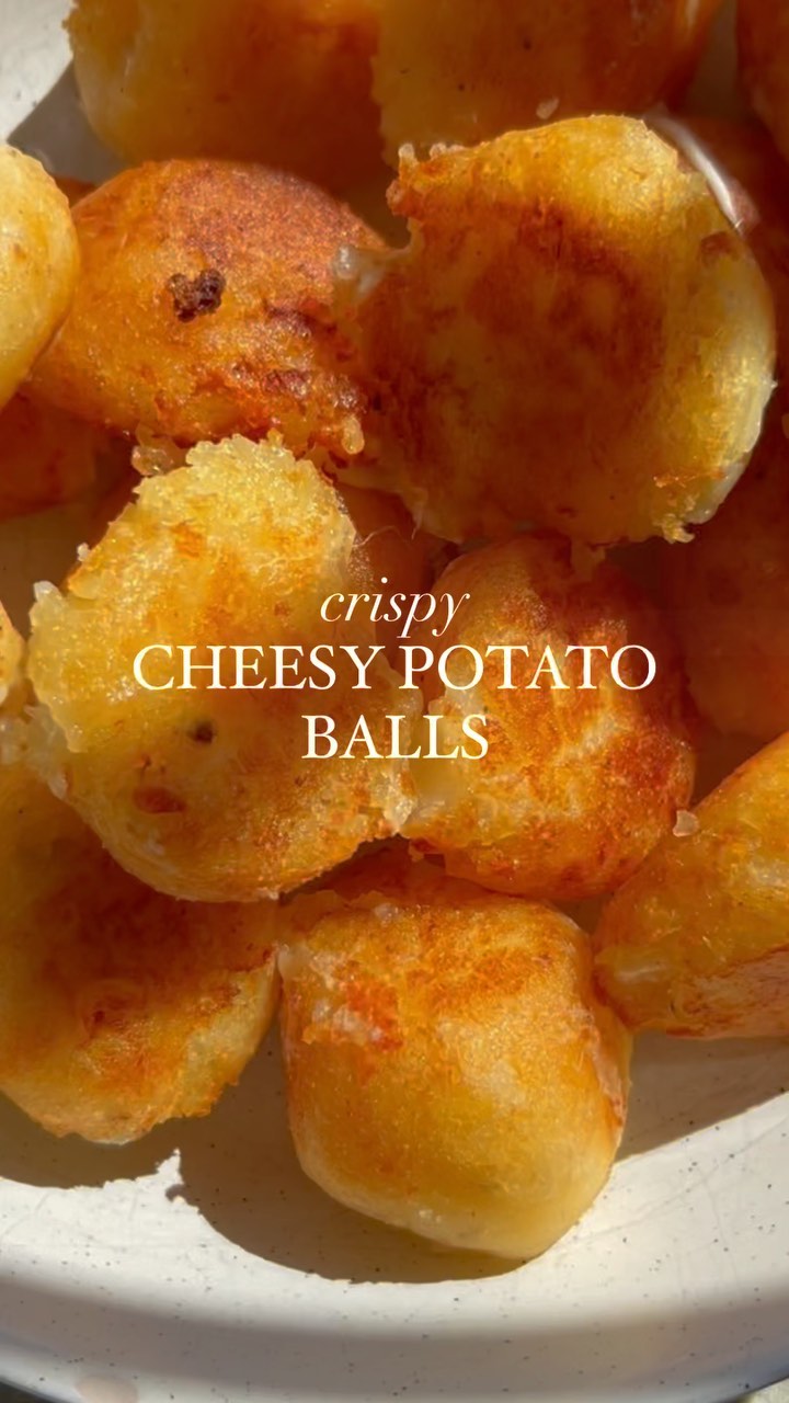 Cheesy Stuffed Potato Balls