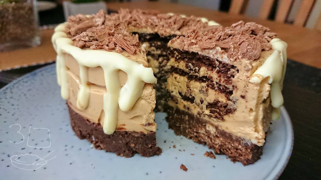 Easy Latte Gateau Cheesecake