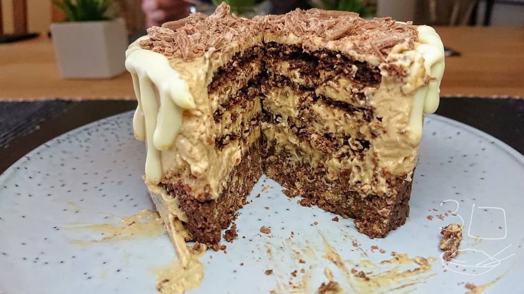 Easy Latte Gateau Cheesecake