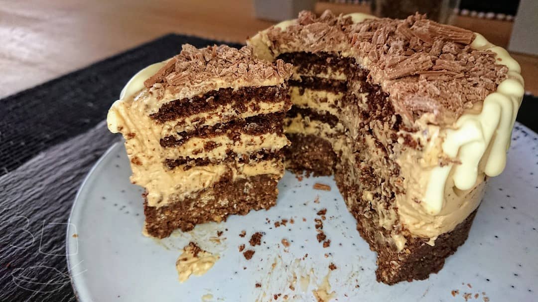 Easy Latte Gateau Cheesecake