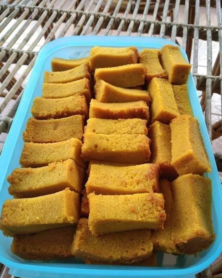 Steamed Horlicks Cheese Cake
