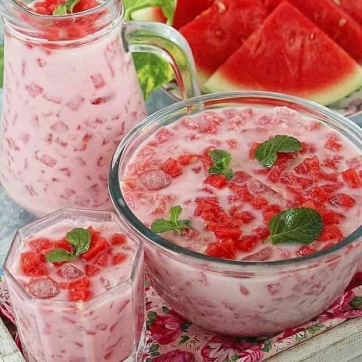 Watermelon Bandung Milk Drink