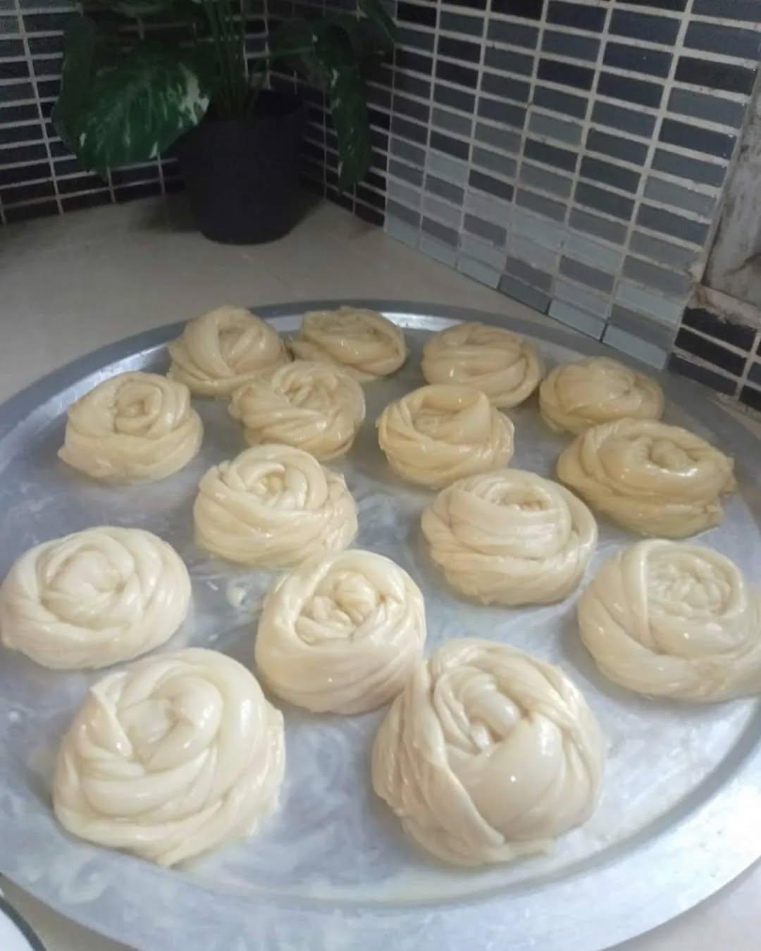 Homemade Roti Canai Flatbread