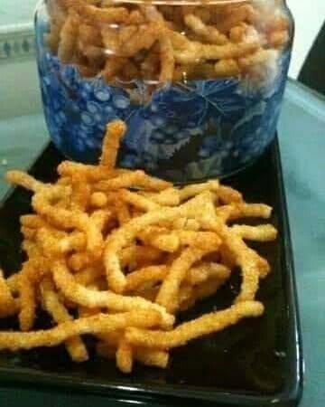 Homemade Crispy Laksa Snack