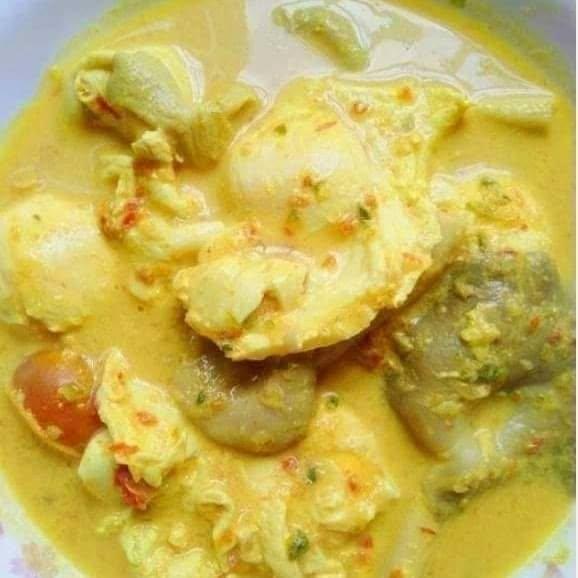 Egg and Mushroom Coconut Curry
