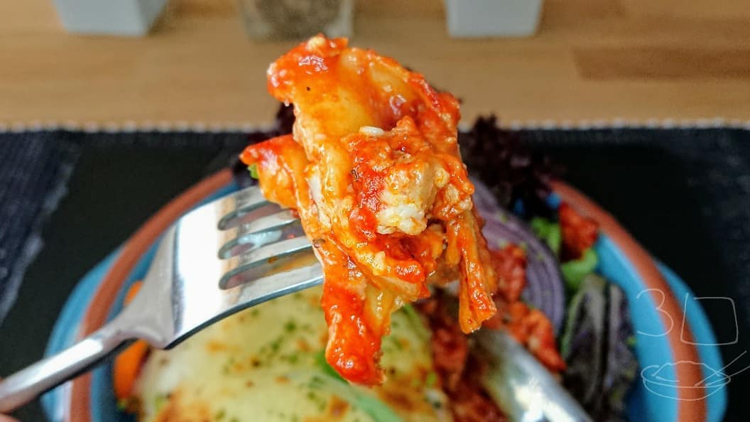 Spicy Vegetarian Chilli Lasagne