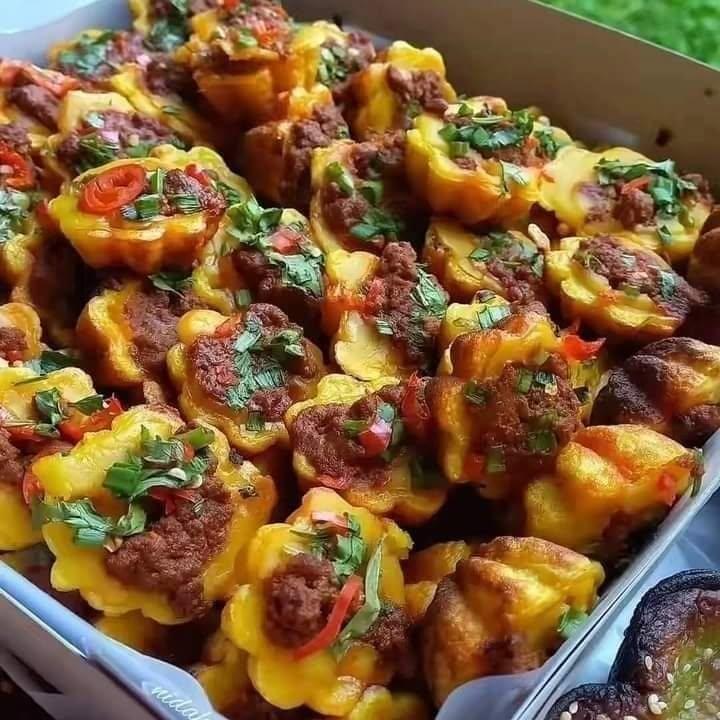 Savory Malay Beef Curry Pancake