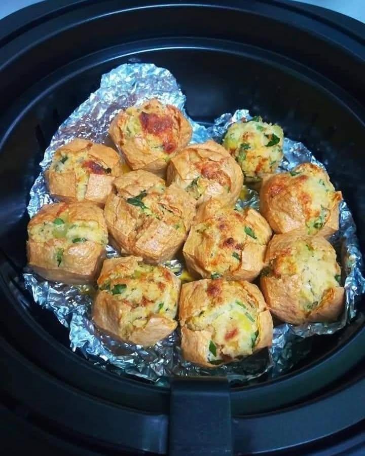 Air Fryer Tofu Bergedil
