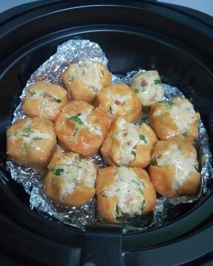 Air Fryer Tofu Bergedil