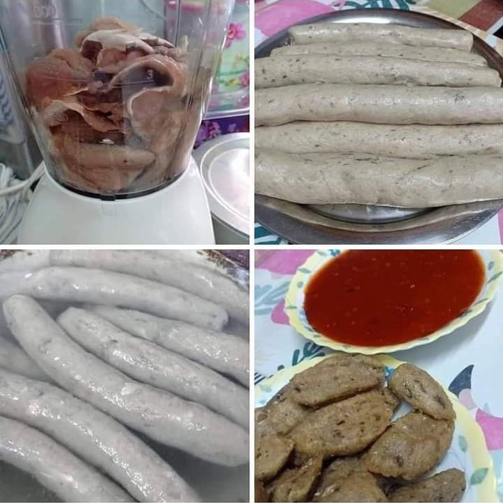 Keropok Lekor with Dipping Sauce
