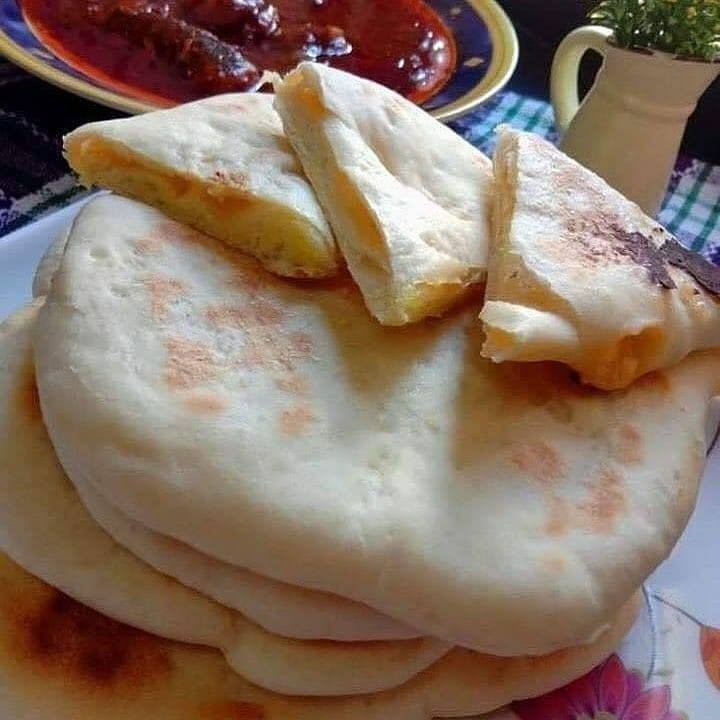 Homemade Naan Bread with Yeast