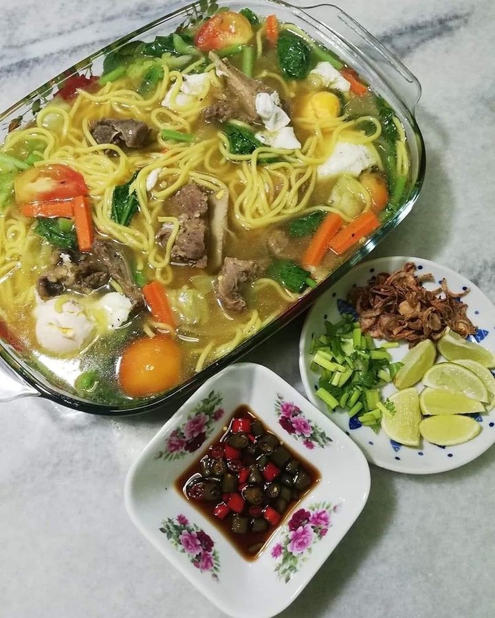 Kelantan-Style Mee Kuah Soup