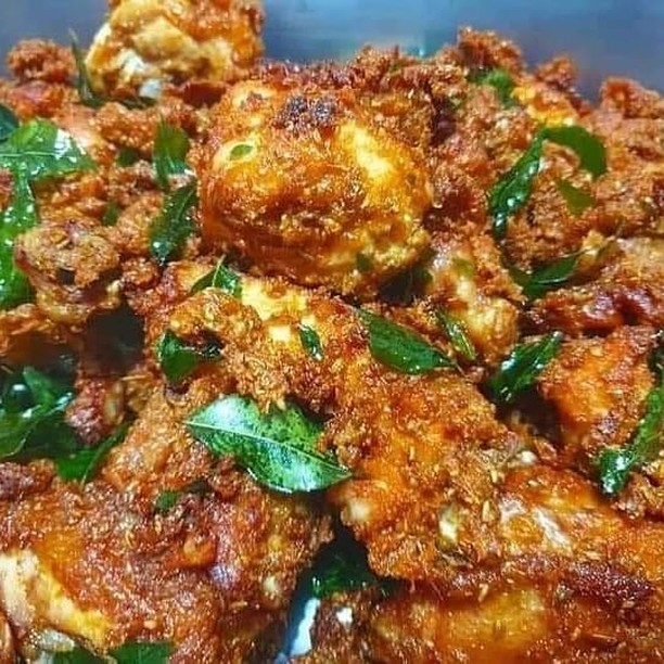 Malaysian Style Spiced Fried Chicken