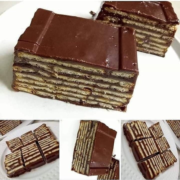 Cream Cracker Batik Cake
