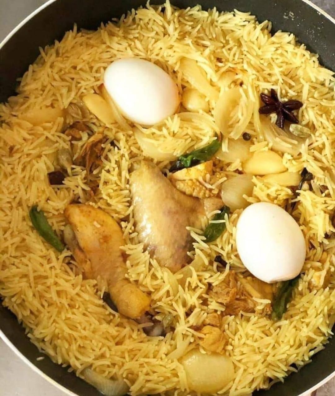 Chicken Mandi Rice Dish