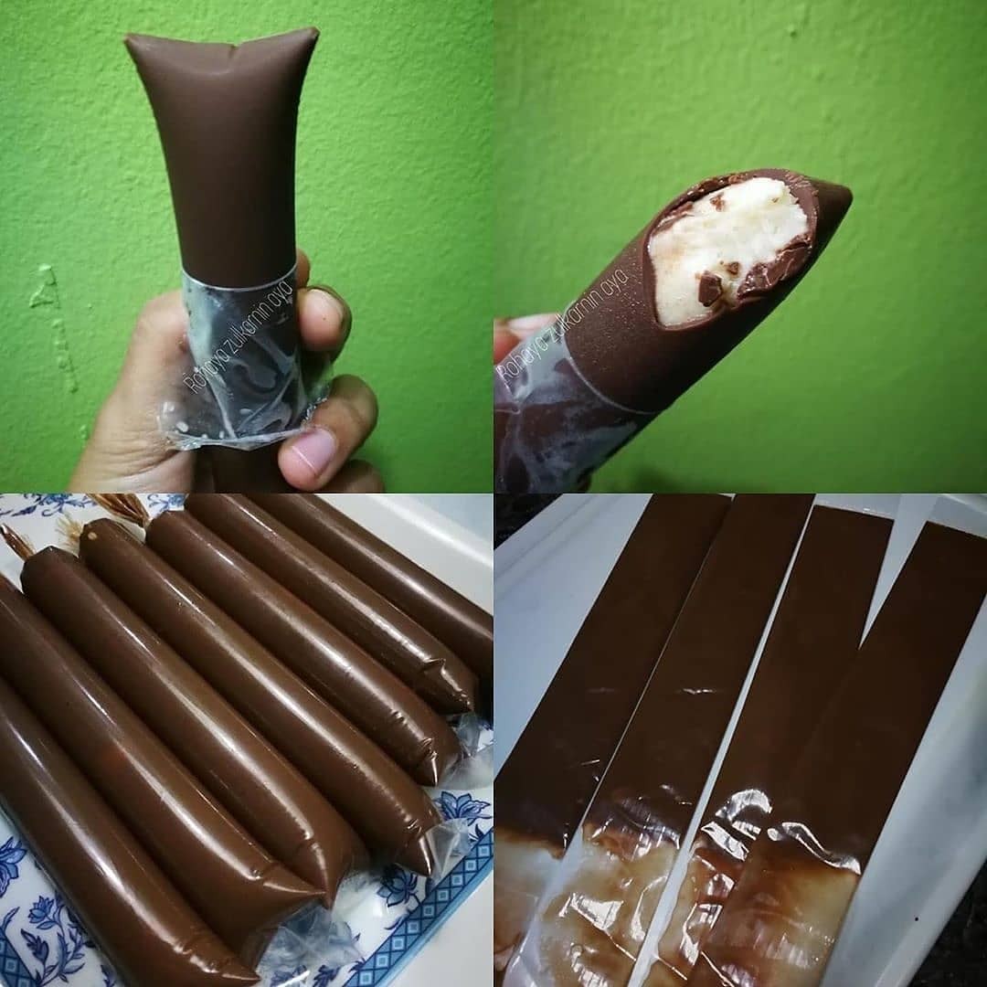 Homemade Vanilla Chocolate Ice Cream