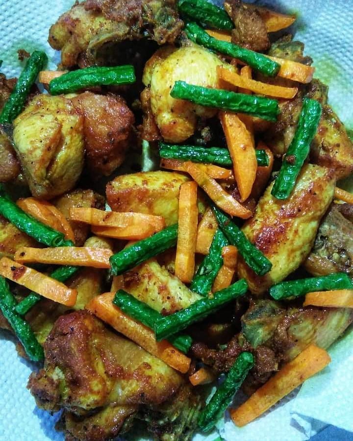 Malaysian Nasi Kak Wok Rice Meal