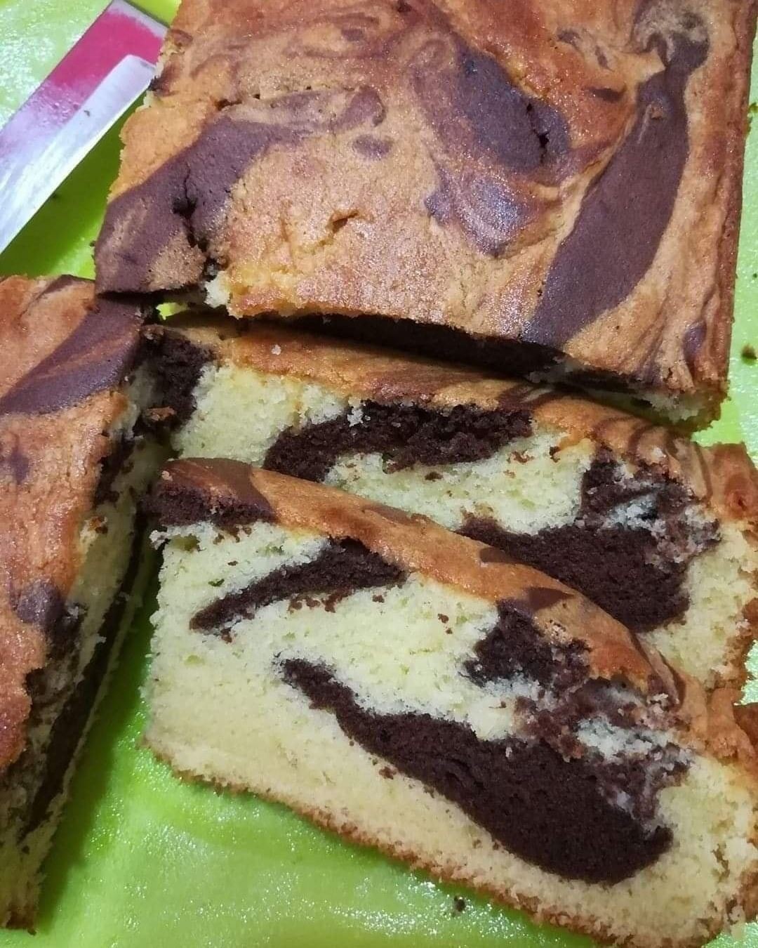 Simple Marble Cake