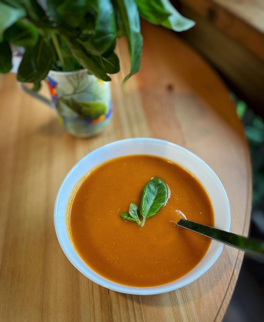 Roast Red Pepper and Carrot Soup