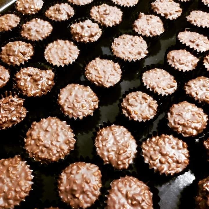 Homemade Almond Chocolate Nib Snack