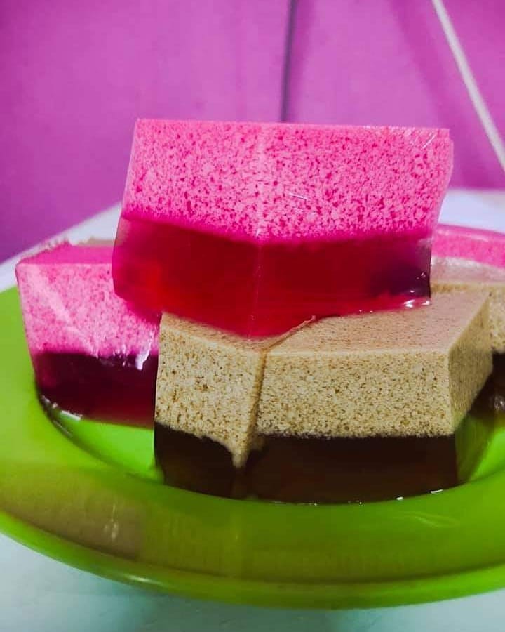Malaysian Coconut Milk Agar-Agar
