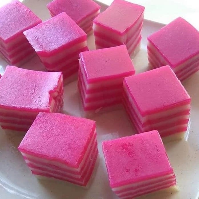 Malaysian Steamed Layered Cake