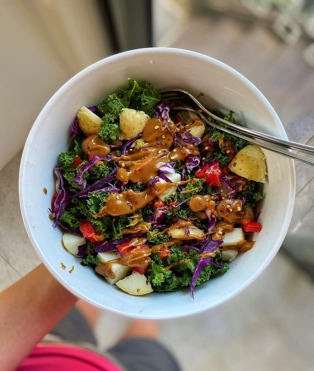 Everything and Anything Satay Salad Bowl