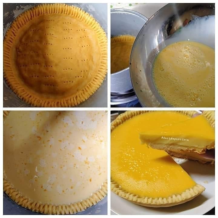 Egg Tart in Rice Cooker