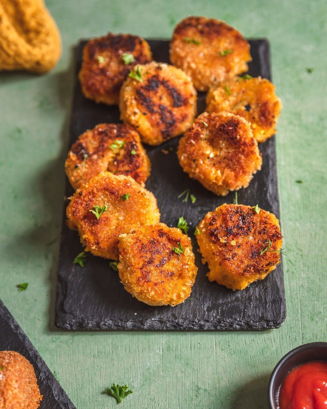 Pumpkin and Tofu Croquettes