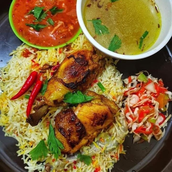 Mandy Chicken Rice Dish