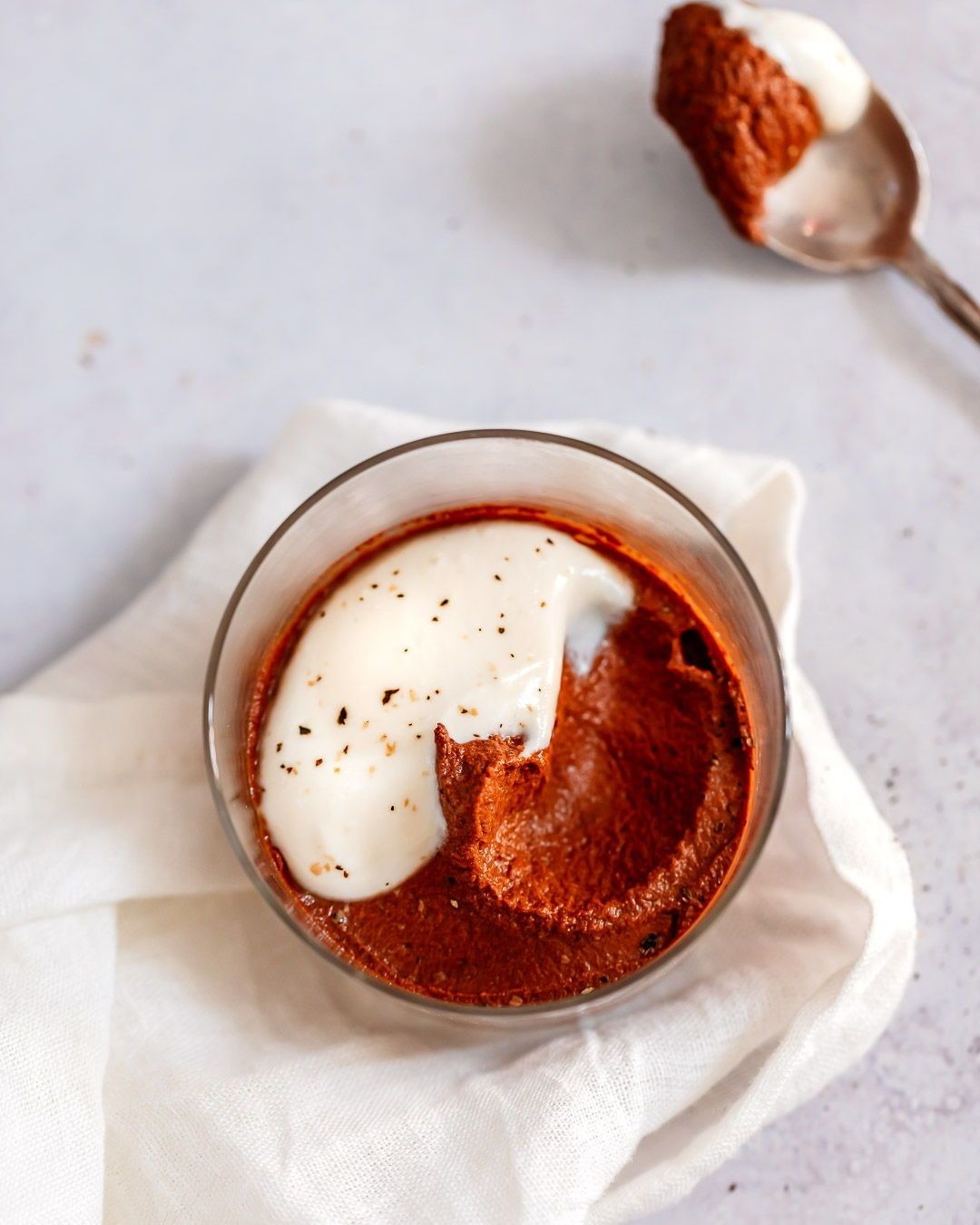 Pumpkin and Chocolate Mousse