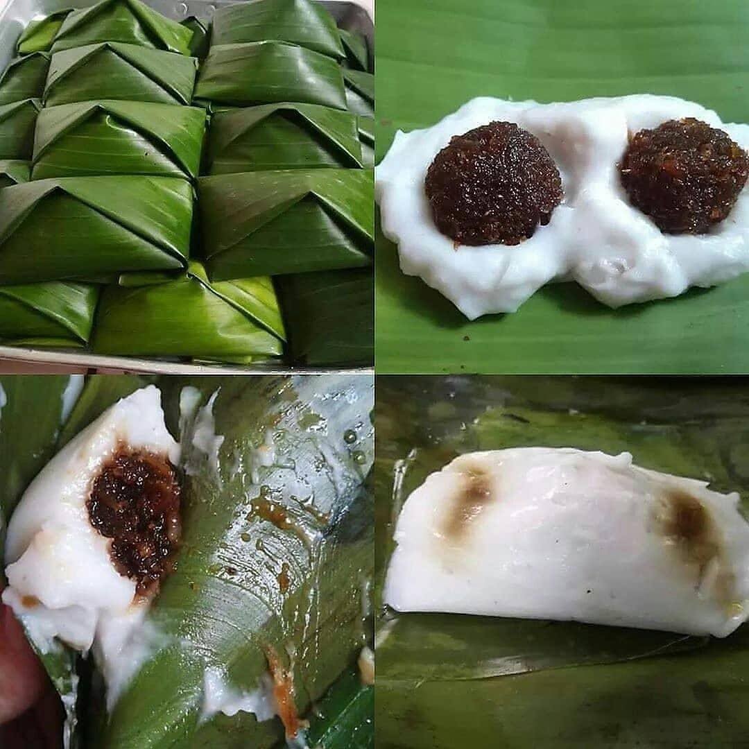 Steamed Rice Flour Parcel with Coconut Filling