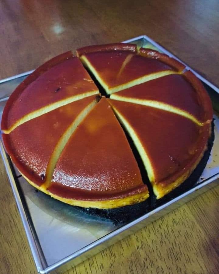 Steamed Chocolate Caramel Cake