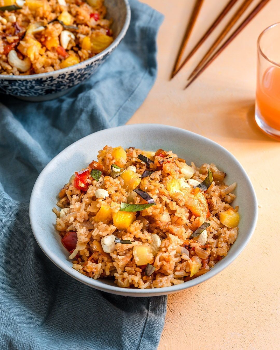 Pineapple and Jackfruit Fried Rice