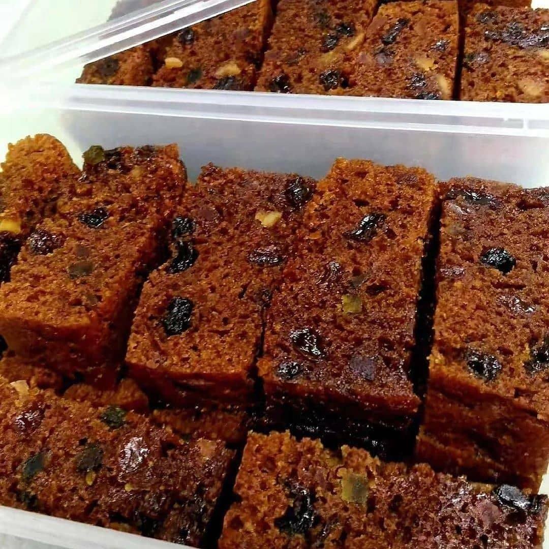 Malaysian Steamed Fruit Cake