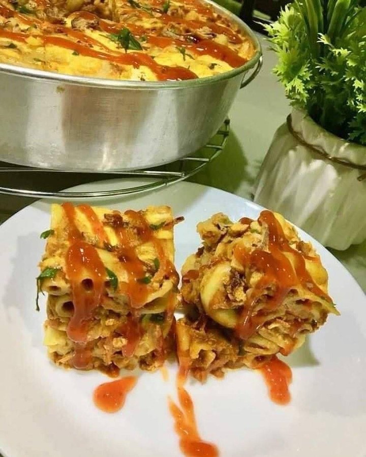 Baked Macaroni with Curry and Cheese