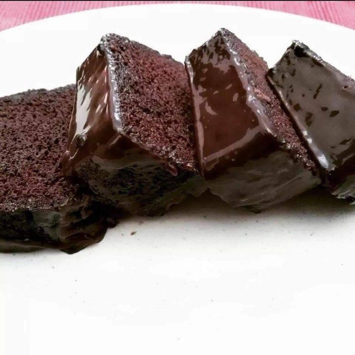 Moist Steamed Chocolate Cake