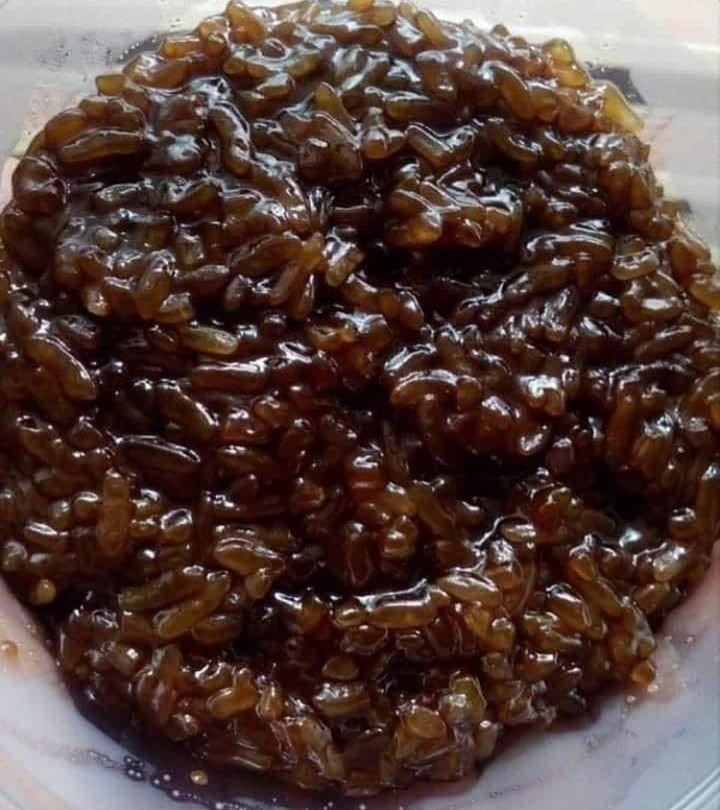 Traditional Malaysian Glutinous Rice Wajik