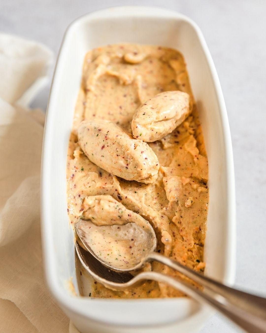 Funfetti Peach Ice Cream