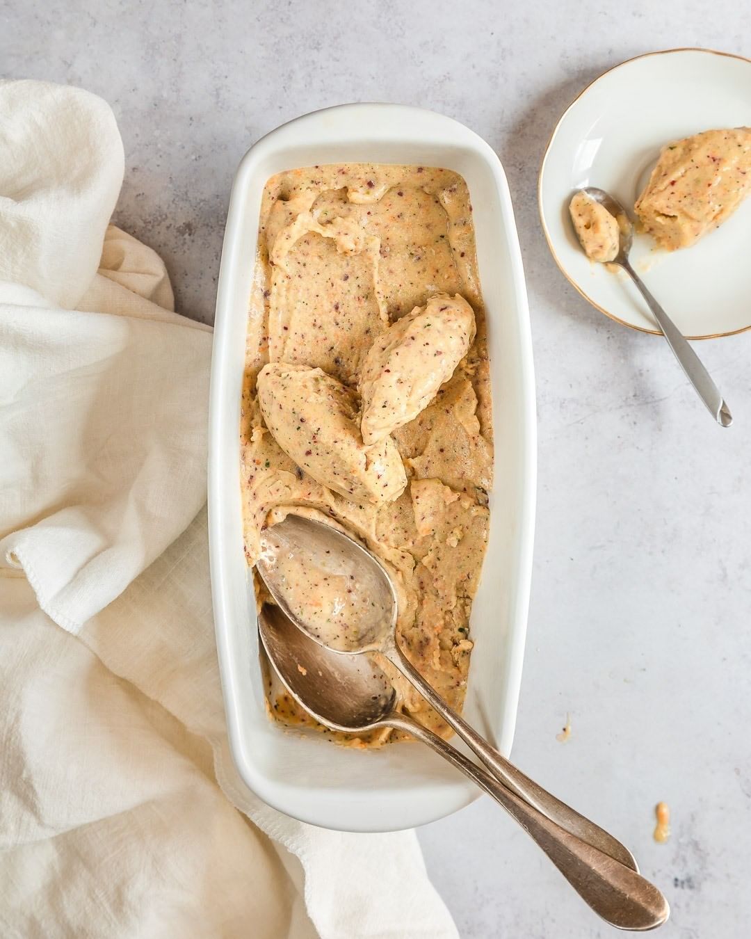 Funfetti Peach Ice Cream