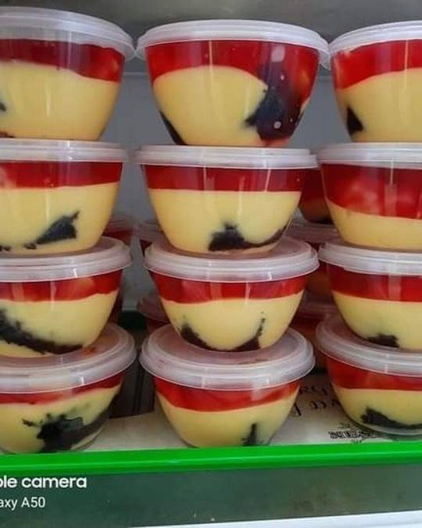 Malaysian Style Trifle in Cups