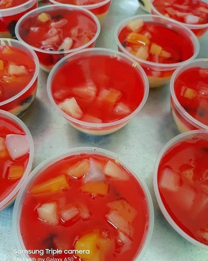 Malaysian Style Trifle in Cups