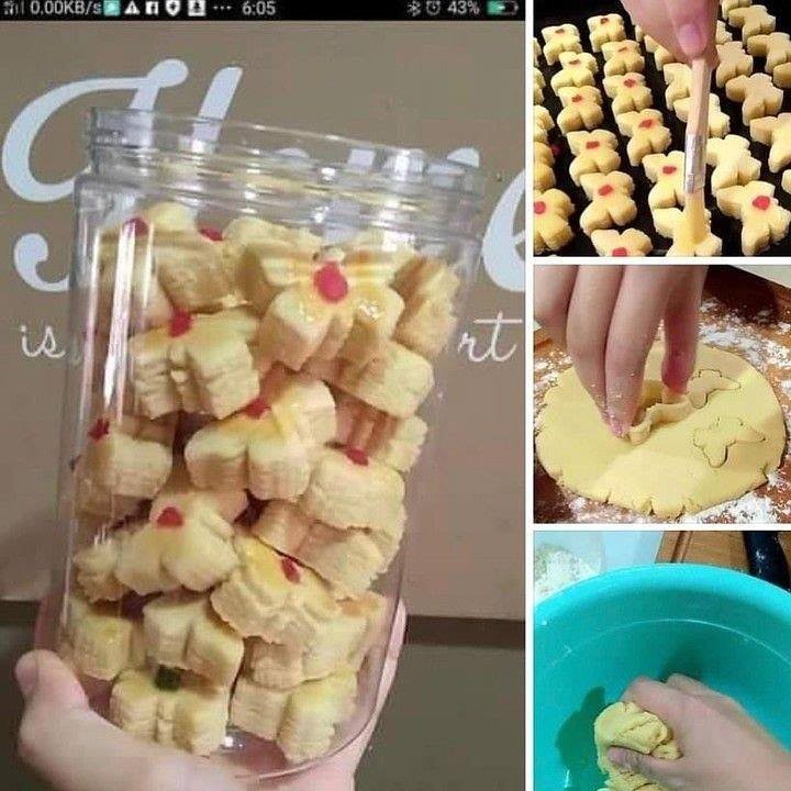 Malaysian Style Butter Cookies