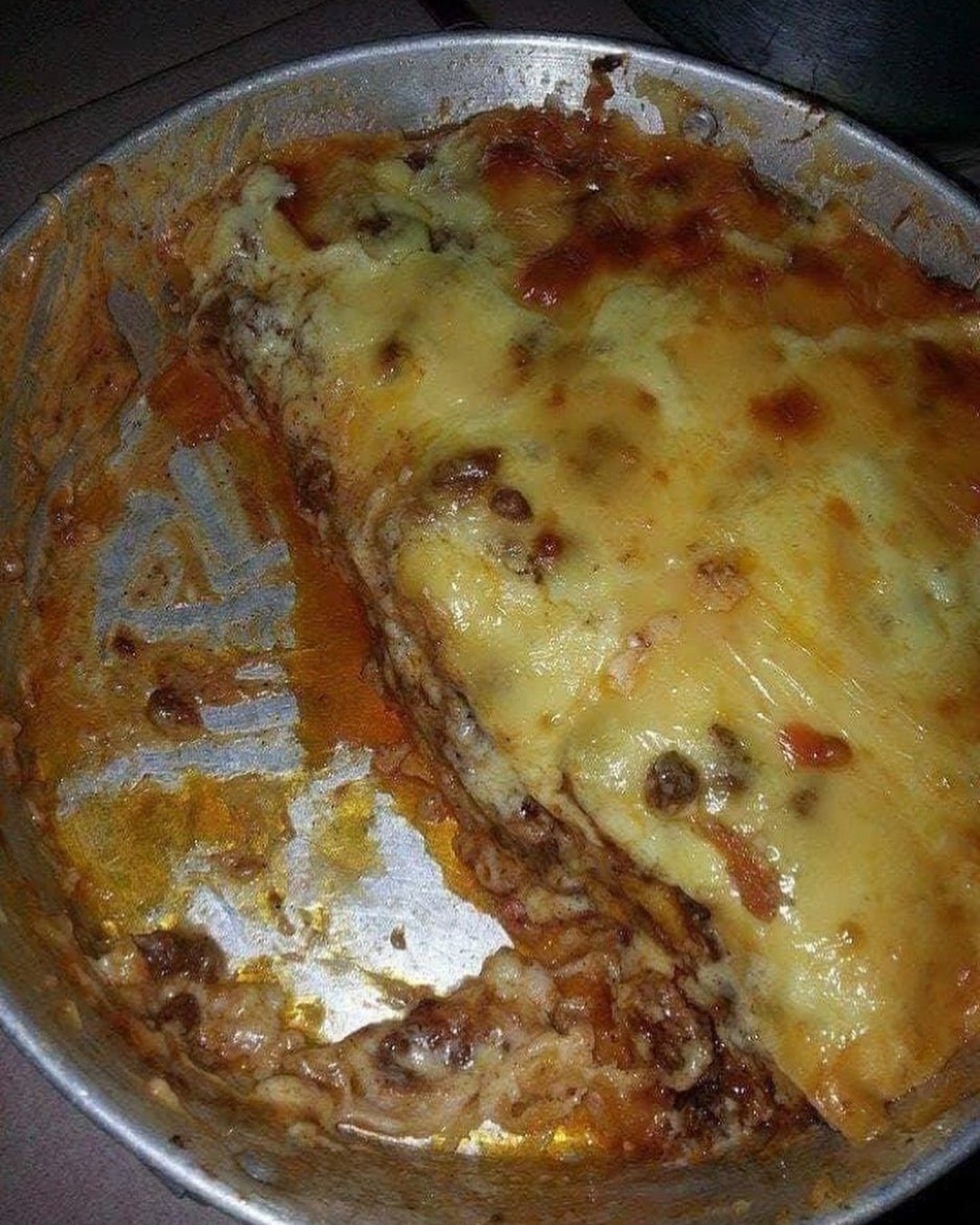 Beef Lasagna with White Sauce