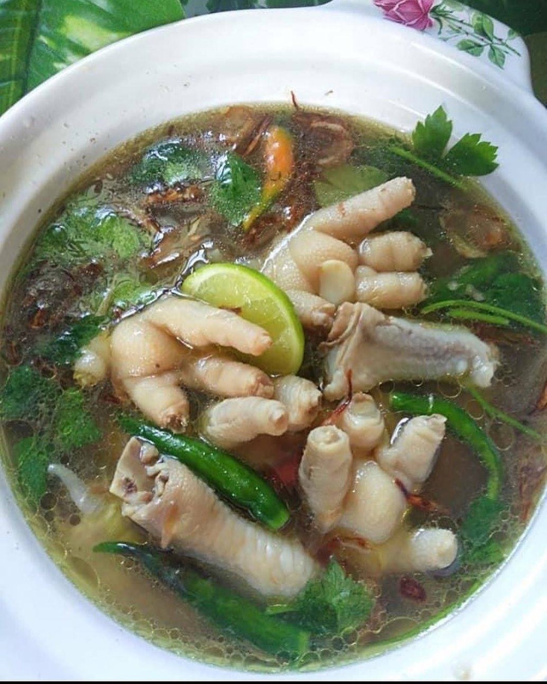 Malaysian Chicken Feet Soup