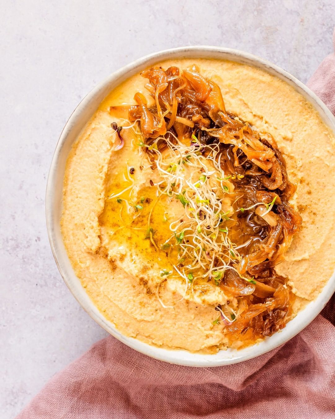 Caramelized Onion Hummus