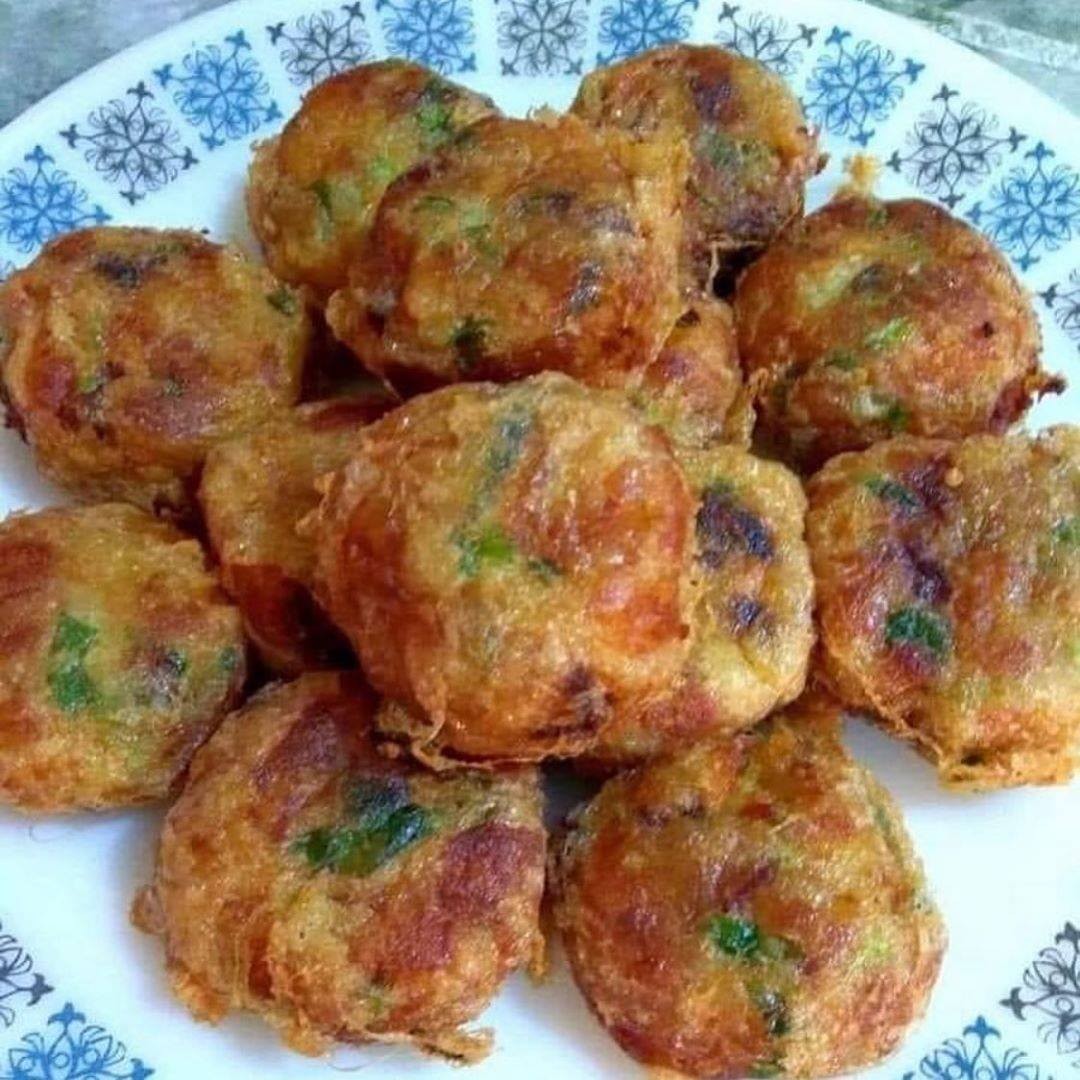 Traditional Malaysian Potato Begedil