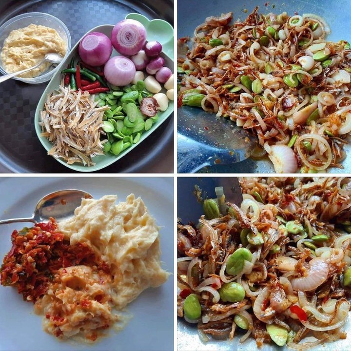 Malaysian Anchovy Sambal with Fermented Durian