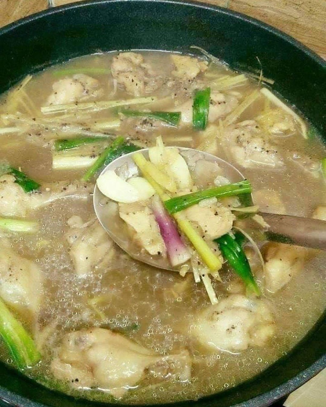Black Pepper Ginger Chicken Soup